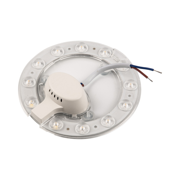 Светильник-модуль светодиодный с драйвером, ULE-Q930-12W/4000K IP40 CLEAR, 220В, диаметр 120мм. Белы