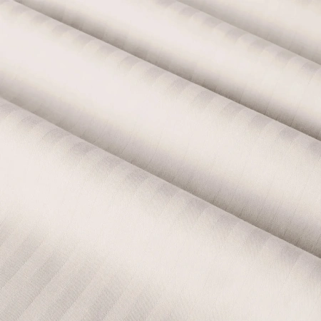 Простыня Verossa Stripe на резинке 200х200х30см борт 30 Antique White 925746