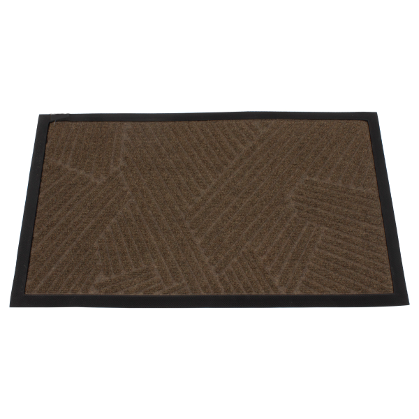 Коврик (коричневый)прорезиненный придеверный 46*76 см., PRC