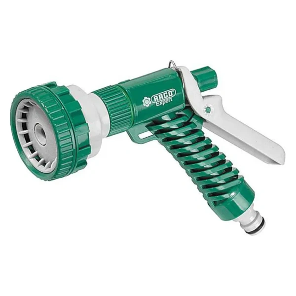 Пистолет RACO поливочный, пластиковый, 5 режимов, курок сзади,  520C