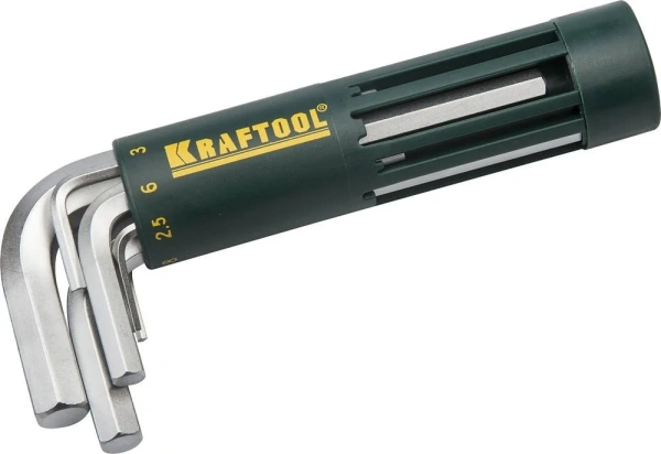 Набор коротких шестигранных ключей 'KRAFTOOL  HEX, 8 шт,  (27430-1)