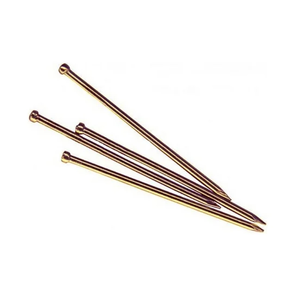 Гвозди финишные 1.2х20 мм бронза (0.2 кг в пласт. конт.) STARFIX, арт.SMP1-55288-02