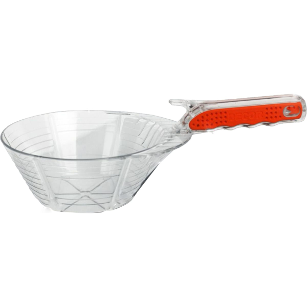 Ковш строительный DЕCOR, 1,1 л., пластиковый, прорезиненная ручка