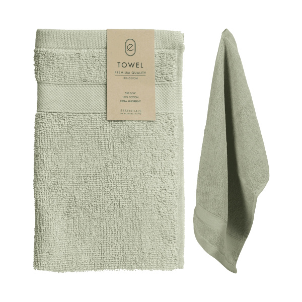 Полотенце махровое 30х50 см фисташковый HD1001040 К