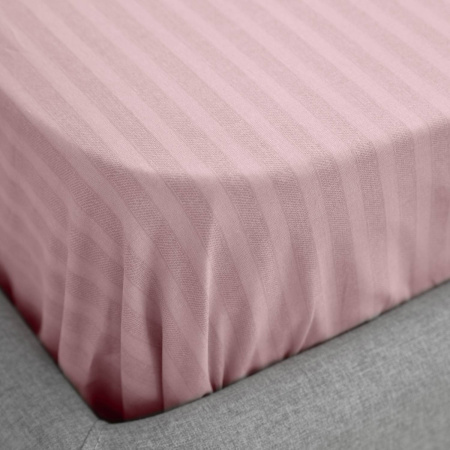 Простыня на резинке Волшебная Ночь Silver Rose 180х200 см поплин