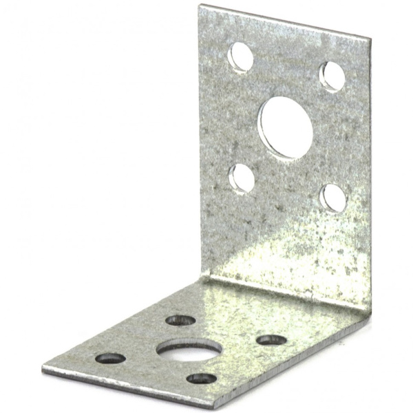 Крепежный уголок 2,0 мм, КU 50x50x35 мм, Россия// Сибртех