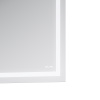 Зеркало АМ.РМ GEM M91AMOX0801WG 80 см настенное с контурной LED-подсветкой