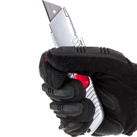 Нож Matrix 18мм выдвижное трапециевидное лезвие металлический корпус