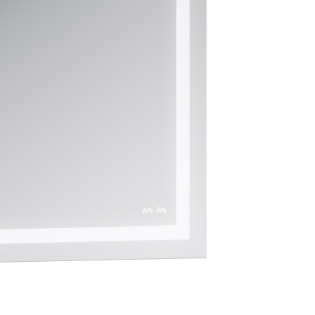 Зеркало АМ.РМ GEM M91AMOX0801WG 80 см настенное с контурной LED-подсветкой