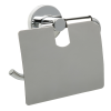 Бумагодержатель с крышкой FIXSEN "COMFORT CHROME" хром FX-85010