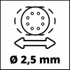 Шлифмашина эксцентриковая сетевая Einhell TC-RS 425 E (4462005)
