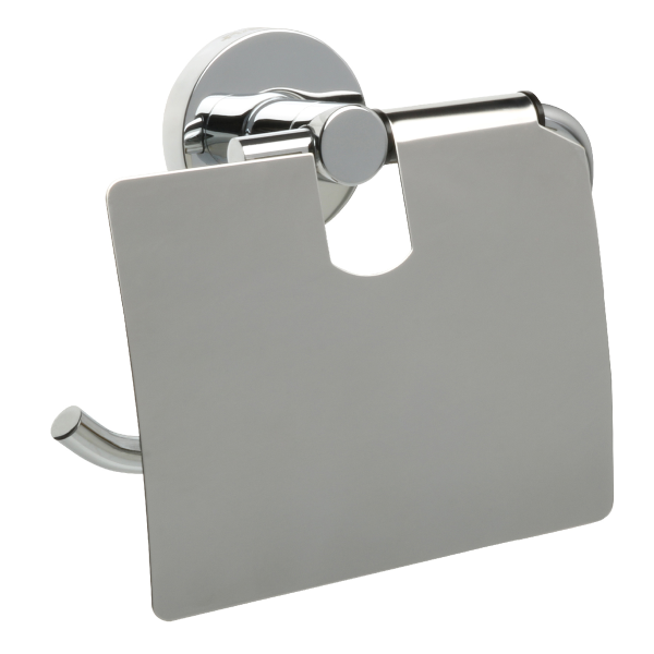 Бумагодержатель с крышкой FIXSEN "COMFORT CHROME" хром FX-85010