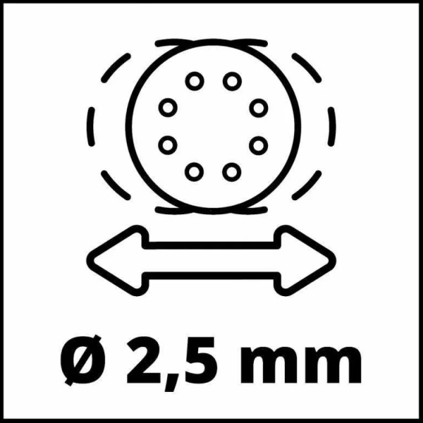 Шлифмашина эксцентриковая сетевая Einhell TC-RS 425 E (4462005)