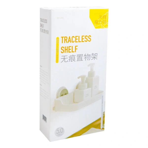 Полка для ванной 29,5*13*6см на вакуумной присоске 5085 PRC Полка для ванной 29,5*13*6см на вакуумной присоске 5085 PRC