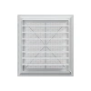 Решетка вентиляционная AIRVENT 442х402 регулируемая жалюзи пластик ERA