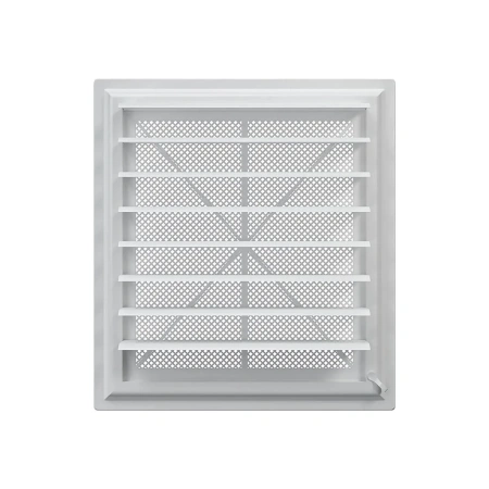 Решетка вентиляционная AIRVENT 442х402 регулируемая жалюзи пластик ERA