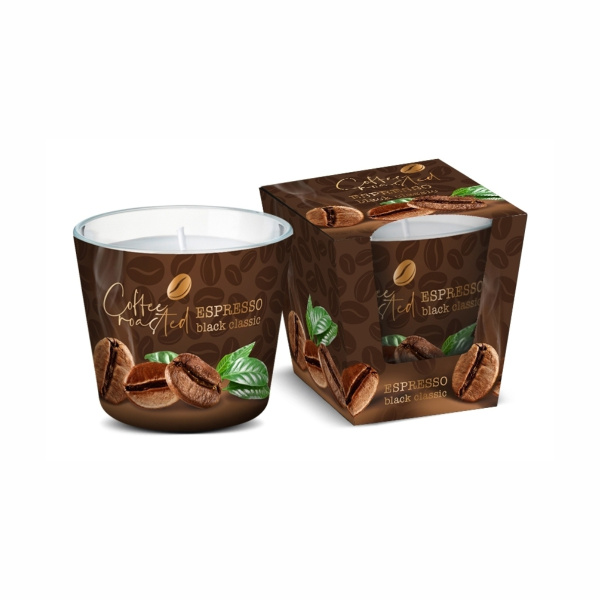 Аромасвеча BARTEK в стакане Кофе обжаренный  (Coffee Roasted) 115гр