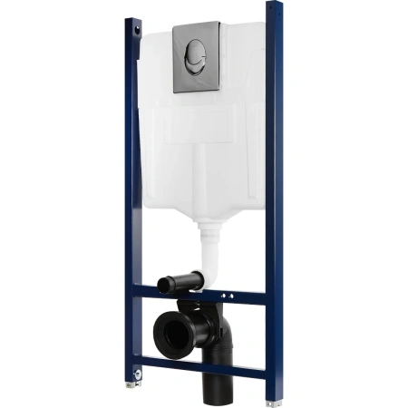 Инсталляция Grohe 38956000 Solido 3 в 1: для подвесного унитаза, накладная панель Skate Air, для мон