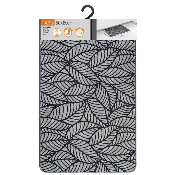 Коврик для кухни Luance JUNGLE 50х80 см серый 470041062