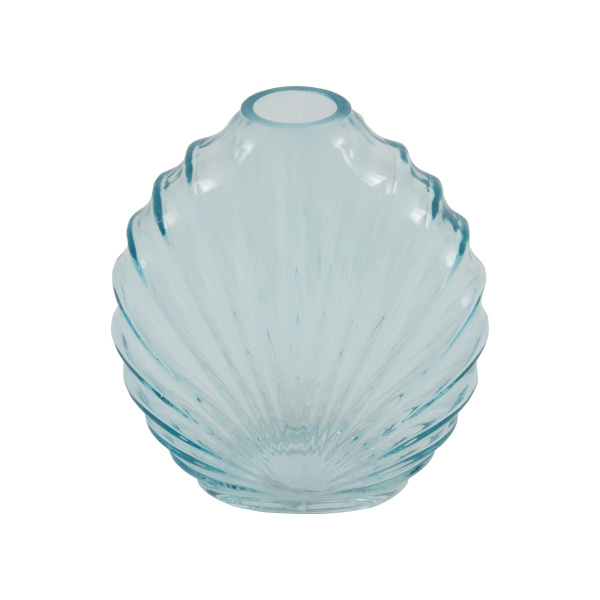 Ваза стеклянная Decoris 2 цвета в ассортименте 12,6х5,7х13,5 см 873267 Kmg