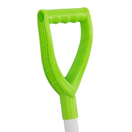 Лопата для уборки снега пластиковая PROFI, 535х375х1400 мм, стальной черенок Palisad