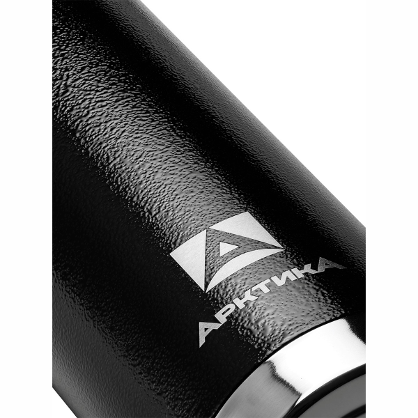 Термос Арктика 106-900C вакуумный для напитков с ситечком 900 мл черный