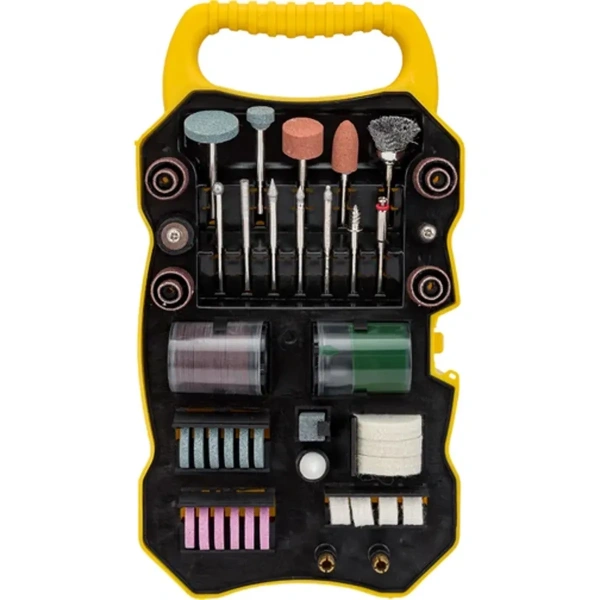 Набор мини-насадок STAYER "MASTER" для гравировальных машин, 82 предмета, пластиковый кейс