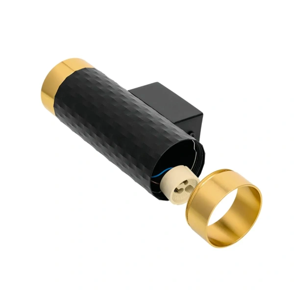 Светильник накладной WOLTA WSL-GU10/W10BG под лампу GU10 Черный / Золотой CELLA