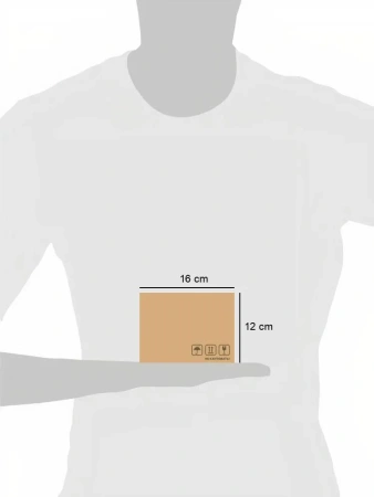 Пакет подарочный Decoris 2 цвета в ассортименте 6,5х12х16 см 41839 Kmg