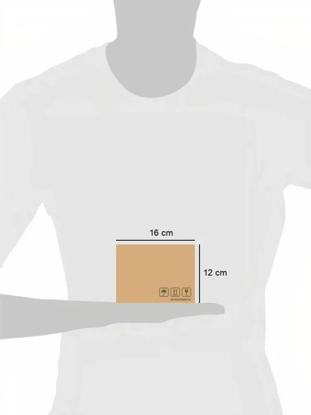Пакет подарочный новогодний Kaemingk 2 цвета в ассортименте 6,5х12х16 см 41839