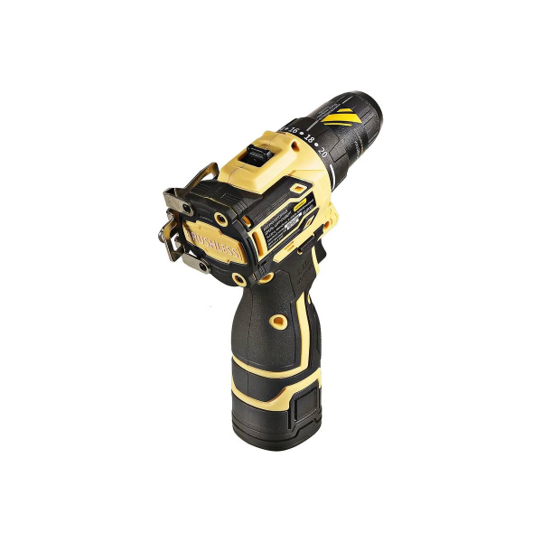 Дрель акк б/щ Hanskonner PLATINUM, HCD1645BLC, 14, 4В, 45Нм, 2х2.0Ач, 10мм, сумка-кейс