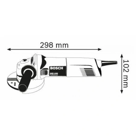 Угловая шлифмашина BOSCH GWS 1400 Professional 0601824800