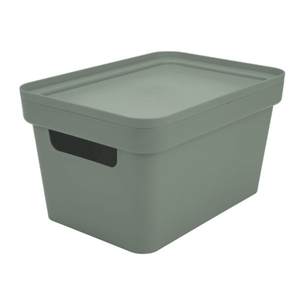 Коробка для хранения Мартика Фортуна 27х19015см серая С745СЕР