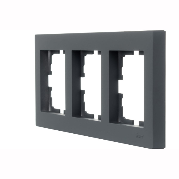 Рамка VESNA 742 3400 148 3-ая горизонтальная графит