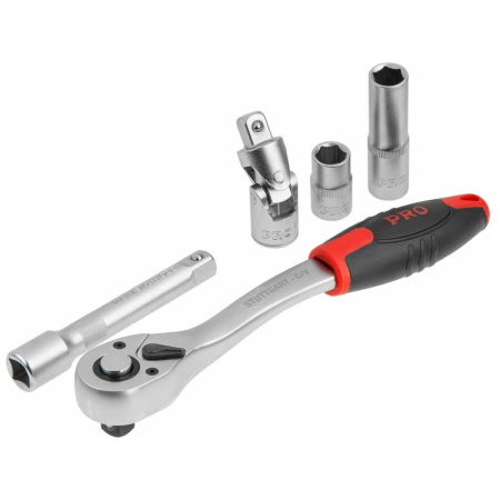 Набор головок и бит 172пр. 1/4",3/8",1/2" PRO STARTUL STUTTGART (PRO-172S)