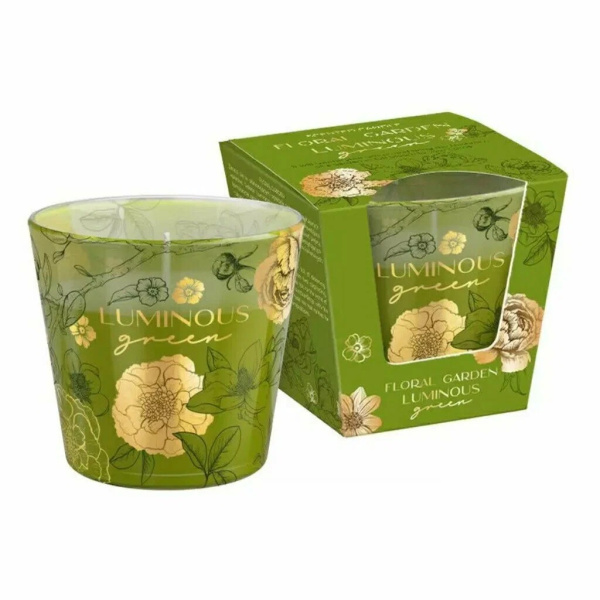 Аромасвеча BARTEK в стакане Цветочный сад 115 гр