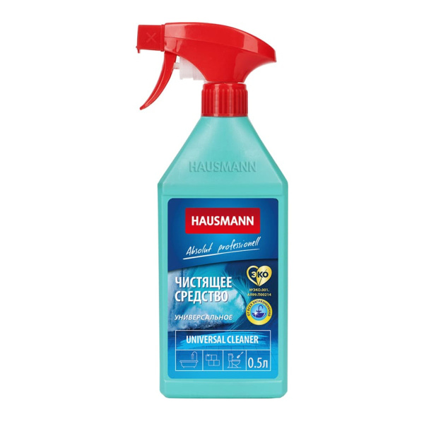 Универсальное чистящее средство Hausmann 0,5л HM-CH-03 003 Универсальное чистящее средство Hausmann 0,5л HM-CH-03 003
