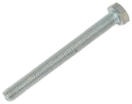 Болт М6х60 мм шестигр., цинк, кл.пр. 5.8, DIN 933 (10 шт в зип-локе) STARFIX