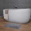 Коврик для ванной комнаты 45х75 см Bathlux Grey stone 10253