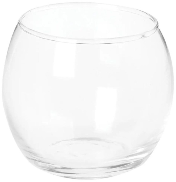 Вазочка-подсвечник Atmosphera 8х7 см стекло 110366