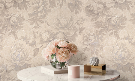 Обои RENOWA 1090-02 OAB Fiora (10,05*1,06)(6) виниловые с антивандальным эффектом