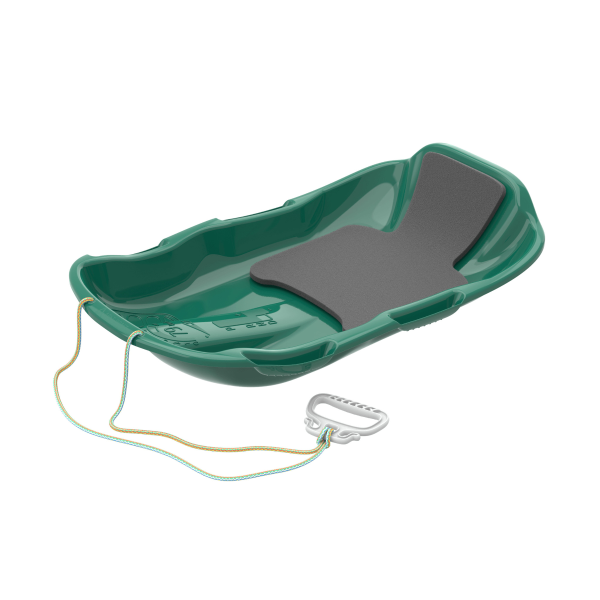 Санки-ледянки Комета 74х43х15 см мягкая сидушка и ручка в ассортименте АП 250