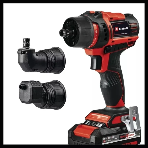 Шуруповерт аккум. Einhell TE-CD 18/45 3X-Li +22 1x2,0Ah (4513990)