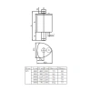 Бак Байкал TMF 50л самоварного типа ф115 G 1/2