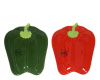 Тарелка Vegetable paradise pepper 16х13х2 см 2цв в ассорт 873354