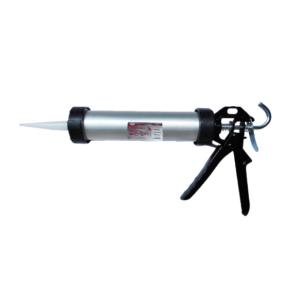 Пистолет для герметиков  "ЭКСПЕРТ" 4330 закрытый, для туб, алюминиевый корпус, 310мл