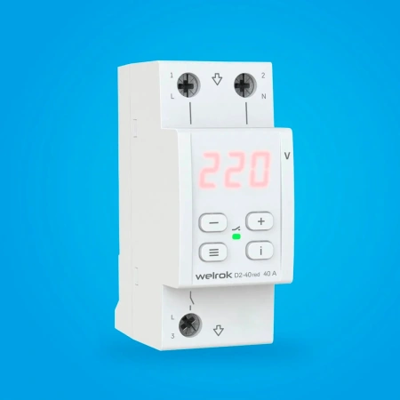 Реле напряжения Welrok D2-40