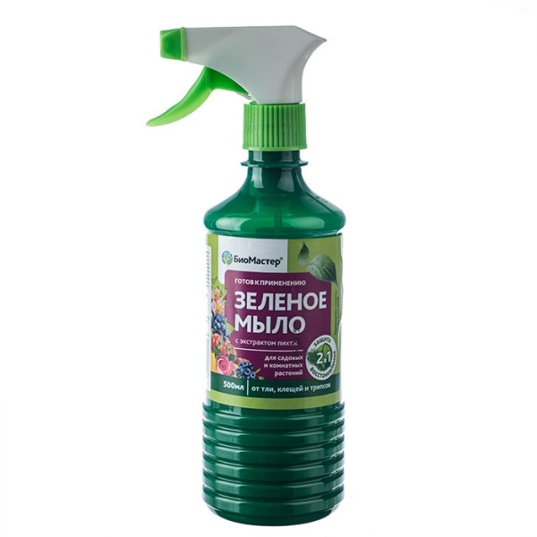Мыло зеленое с пихтовым экст., БиоМастер, 500 мл., с распылителем