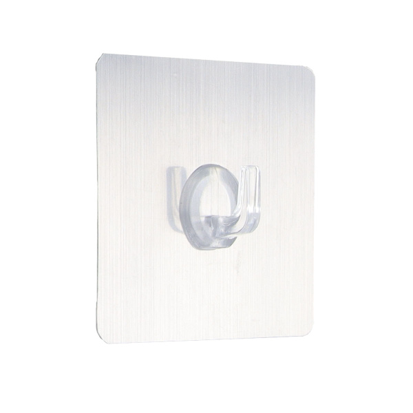 Крючок для ванной Tendance серебро адгезивное крепление 9066180