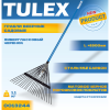 Грабли веерные TULEX 0013244 садовые, 24 зубца, фиберглассовый черенок, 1500мм